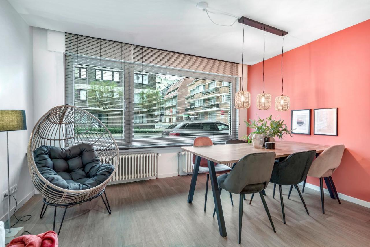 Ruim, Rustgevend Glv App Met Warme Kleuraccenten Middelkerke Extérieur photo