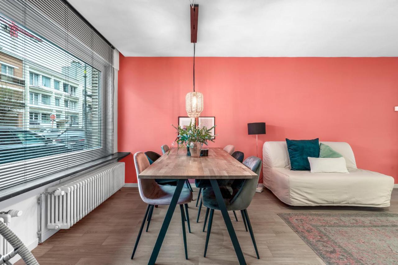Ruim, Rustgevend Glv App Met Warme Kleuraccenten Middelkerke Extérieur photo